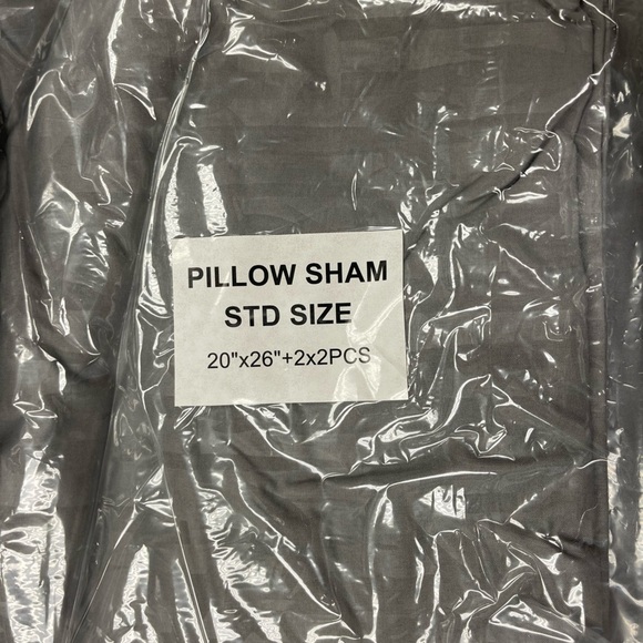 Bedding Outlet Gray All Season Bed in a Bag Luxury Full / Queen 8 Piece. NIB - Picture 6 of 10